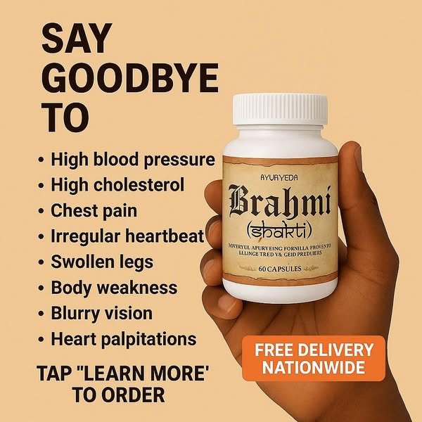 Say goodbye to high blood pressure, chest pain, blurry vision and heart palpitations